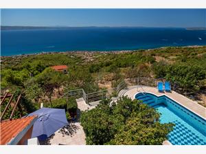 Accommodatie met zwembad Split en Trogir Riviera,Reserveren  Aquarius Vanaf 428 €