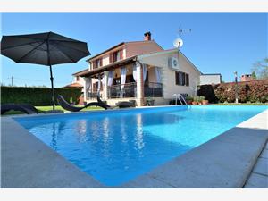 Vila Mia Modrá Istria, Rozloha 135,00 m2, Ubytovanie s bazénom, Vzdušná vzdialenosť od centra miesta 500 m