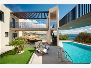 Villa Dolce Mali rat, Größe 255,00 m2, Privatunterkunft mit Pool, Luftlinie bis zum Meer 150 m