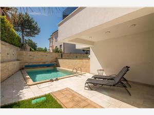 Villa Tissen Malinska - island Krk, Size 125.00 m2, Accommodation with pool