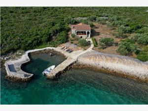 Ház Lekić Zizanj - Zizanj sziget, Robinson házak, Méret 42,00 m2, Légvonalbeli távolság 20 m