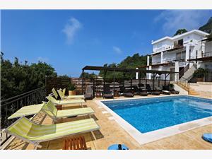 Ferienwohnungen Oktopus Montenegrinische Küste, Größe 44,00 m2, Privatunterkunft mit Pool
