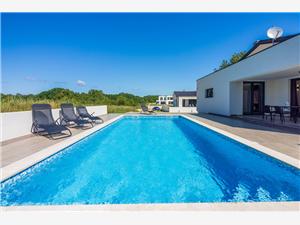 Vila Mizar Modrá Istrie, Prostor 121,00 m2, Soukromé ubytování s bazénem
