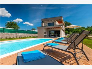 Vila Istria Artsi Svetvincenat, Kvadratura 275,00 m2, Namestitev z bazenom