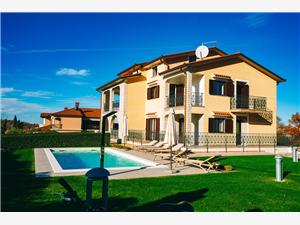 Appartement Istria Mekiši kod Vižinade, Kwadratuur 120,00 m2, Accommodatie met zwembad