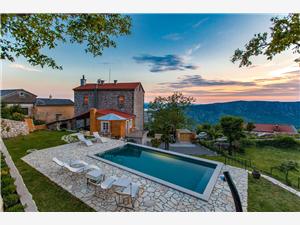 Villa URSULA Grižane, Stone house, Size 350.00 m2, Accommodation with pool