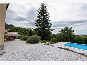 Vila Stone Kvarner, Kamenný dom, Rozloha 130,00 m2, Ubytovanie s bazénom