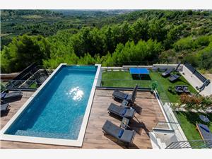 Accommodatie met zwembad Split en Trogir Riviera,Reserveren  Katrin Vanaf 1214 €