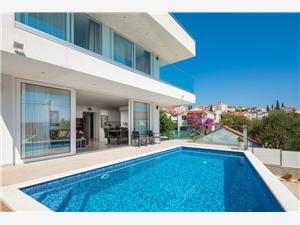 Dom Villa Z&Z Seget Vranjica, Rozloha 250,00 m2, Ubytovanie s bazénom, Vzdušná vzdialenosť od mora 50 m