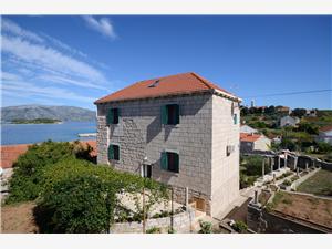 Apartmanok Loredana Dél-Dalmácia szigetei, Autentikus kőház, Méret 35,00 m2, Légvonalbeli távolság 70 m