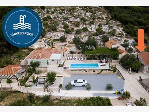 Casa Ston Peljesac (penisola di Sabbioncello), Casa di pietra, Dimensioni 77,00 m2, Alloggi con piscina