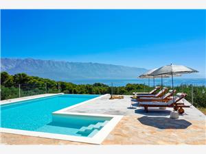 Villa Frida Sumartin - island Brac, Remote cottage, Size 68.00 m2, Accommodation with pool