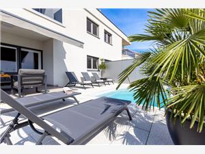 Accommodatie met zwembad Split en Trogir Riviera,Reserveren  Averaldo Vanaf 428 €