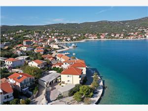 Beachfront accommodation Split and Trogir riviera,Book  II From 71 €