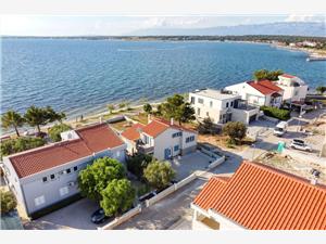Beachfront accommodation Zadar riviera,Book  Victoria From 476 €