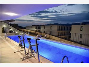 Apartmaji Hill Južnodalmatinski otoki, Kvadratura 105,00 m2, Namestitev z bazenom