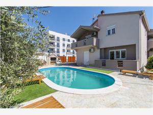 Appartement Chiara Zadar, Superficie 120,00 m2, Hébergement avec piscine