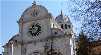 St. Jacobs Cathedral in Sibenik - Pamiatky UNESCO Chorvátsko