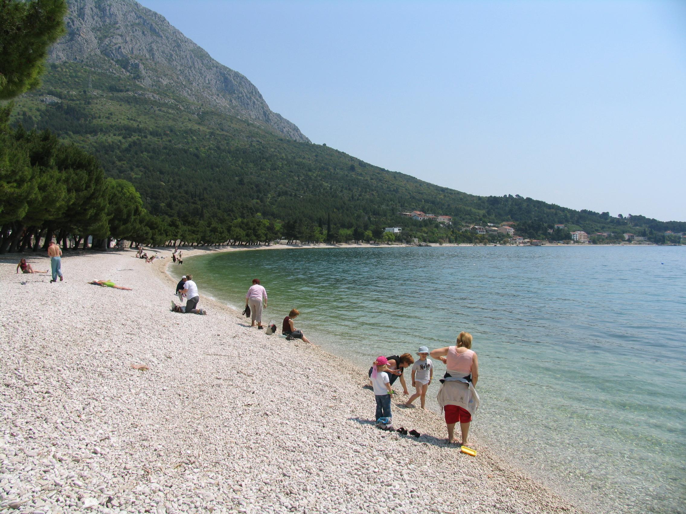 Beach Velika Plaža Zaostrog (Makarska) - Tourist destination info ...