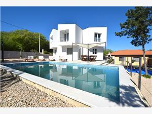 Haus Villa Sunrise Dobrinj - Insel Krk, Größe 125,00 m2, Privatunterkunft mit Pool