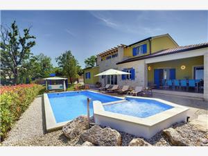 Villa Francesca Zminj, Prostor 280,00 m2, Soukromé ubytování s bazénem
